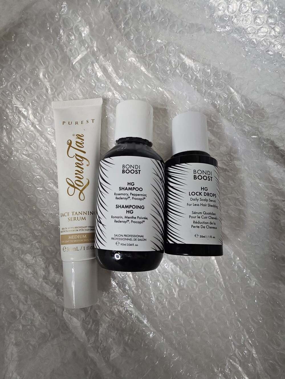 Bondi Boost and Loving Tan Hair and Skin Care Bundle 3 Pieces